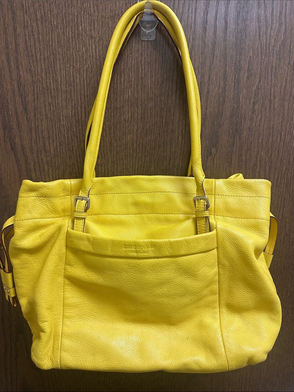 kate spade Yellow Leather Shoulder Tote